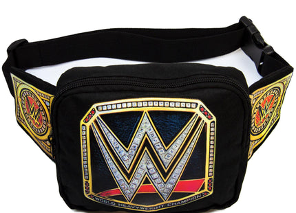 WWE Mens Bum Bag Black Character Front - One Size